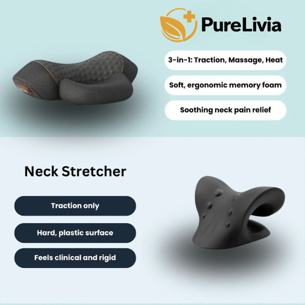 Pure Livia™  3-in-1 Neck Massager Pillow