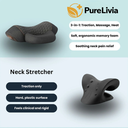 Pure Livia™  3-in-1 Neck Massager Pillow